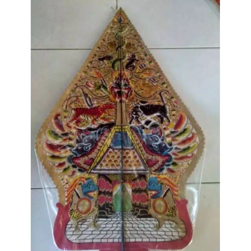 Jual Wayang Kulit Gunungan / Kayon Jumbo 80 cm | Shopee Indonesia