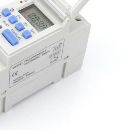 Jual Power Timer Programmable Time Switch Relay 16A 220V THC15A ...