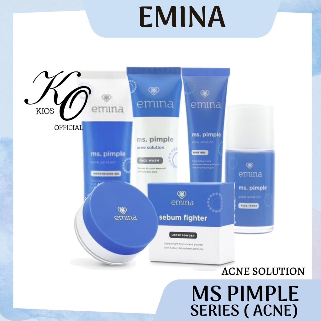 Jual Emina Ms Pimple Acne Solution Series Calming Gel Exfoliating