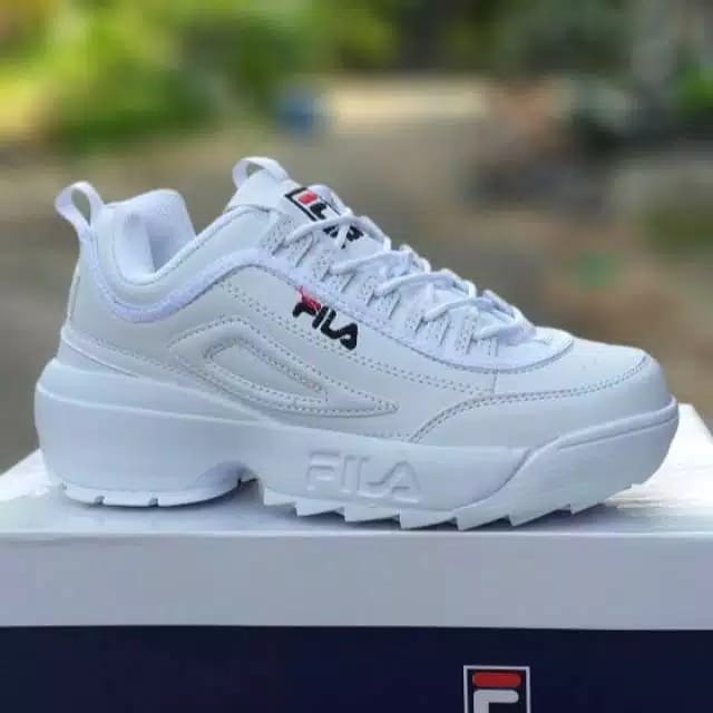 SEPATU FILA DISBUTOR 2 PUTIH Made in VIETNAM