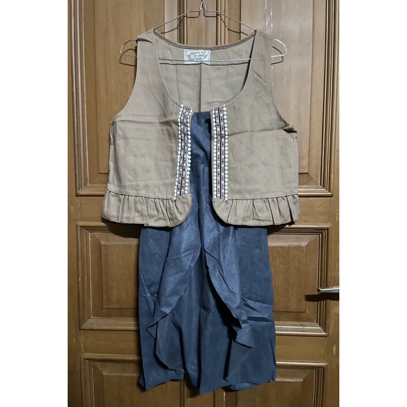 Jual Set Dress dengan Rompi | Shopee Indonesia