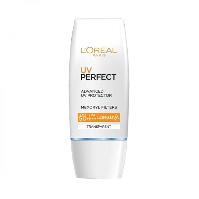Jual L'Oreal Loreal Paris UV Perfect Transparent Sunblock Sun Cream ...