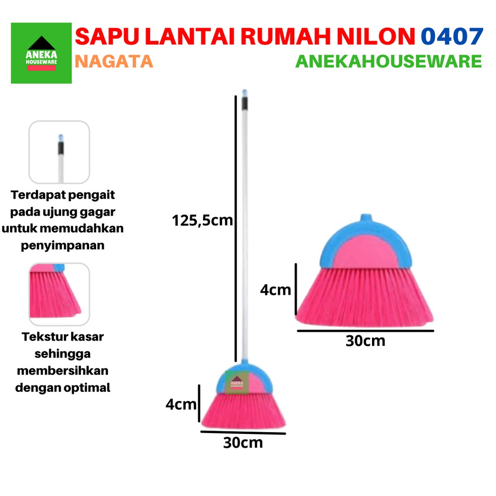 Jual Sapu Nilon Lantai 0407 Nagata | Shopee Indonesia