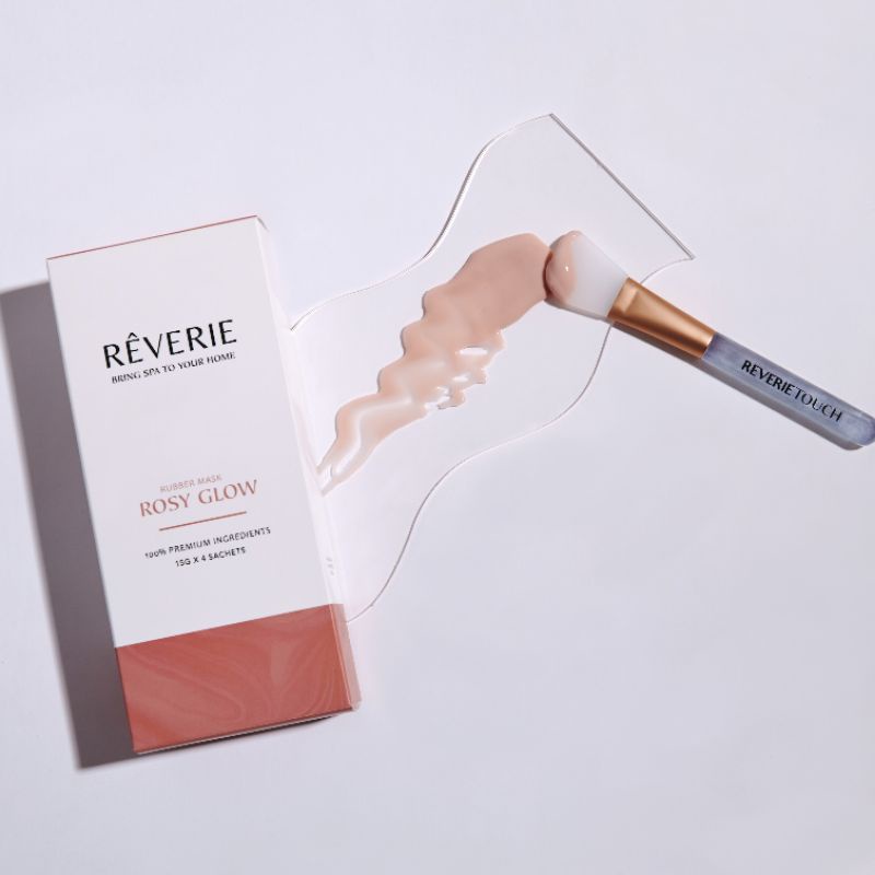 Jual REVERIE MASK RUBBER ROSY GLOW BOX | Shopee Indonesia