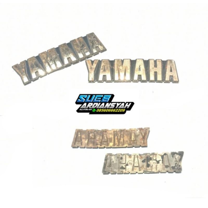 Jual Emblem Tangki Yamaha Rx King Cobra Simbol Logo Emblem Tangki Yamaha Rx King Old Lama Tua