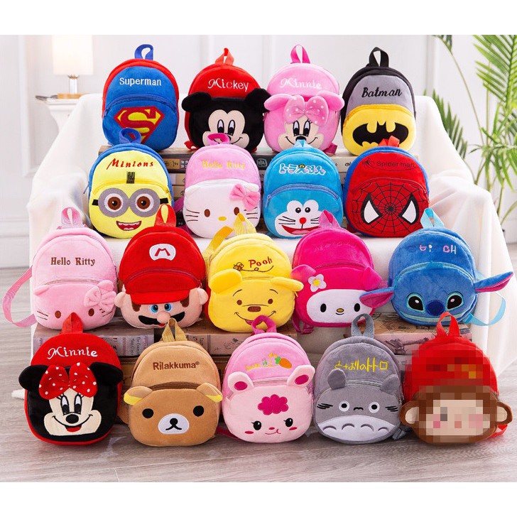 Jual Mouseman Tas Ransel Karakter Anak / Tas Kartun Boneka / Tas Lucu