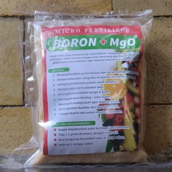 Jual Pupuk Boron Mgo Gr Untuk Semua Tanaman Buah Bergaransi