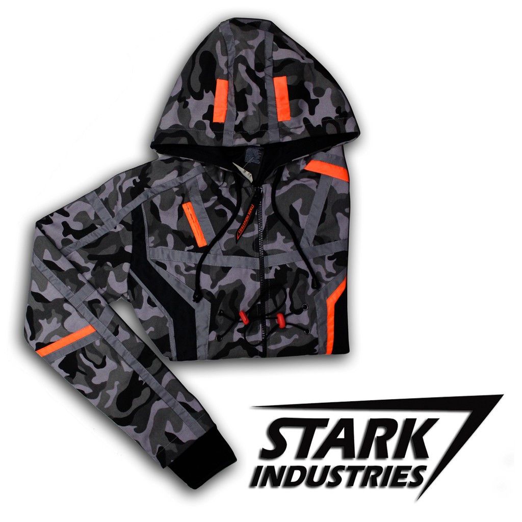 Jual Jaket Tony Stark Infinity War Jaket Rider Iron Man | Shopee Indonesia