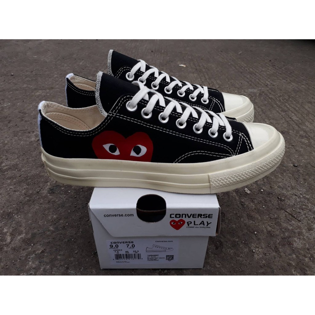 Converse CDG Comme Des Garcons Low Made In vietnam BNIB 100 Legit