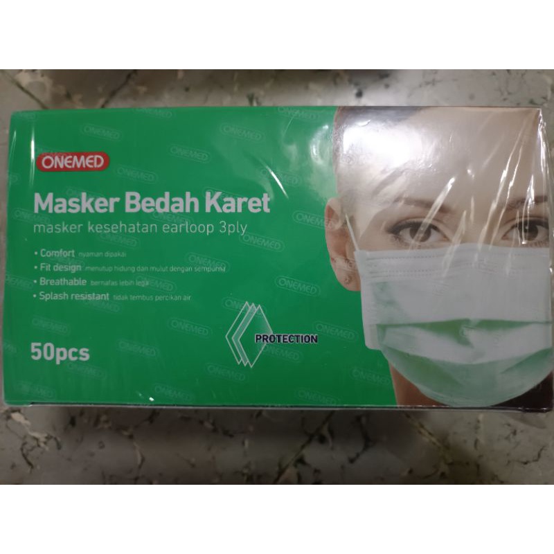 Jual Masker Medis Onemed (Per Lembar) / Medical Mask Brand Onemed ...