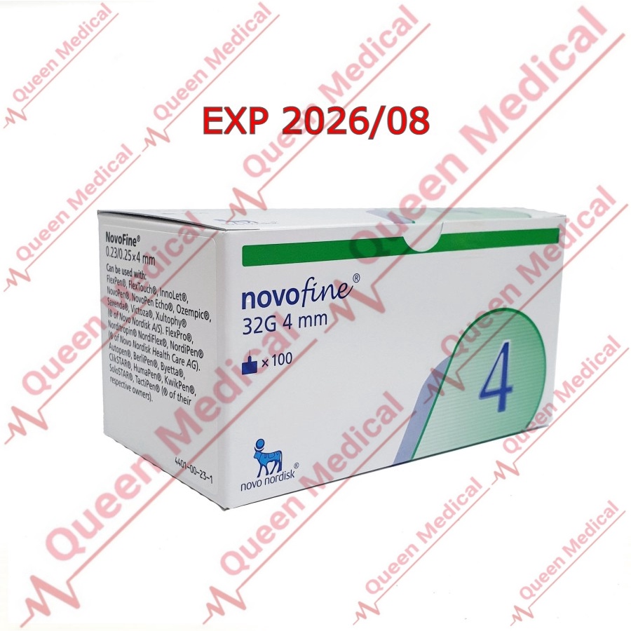 Jual Jarum Insulin Pen Needles NOVOFine 32 G - 4mm Pengganti NovoTwist ...