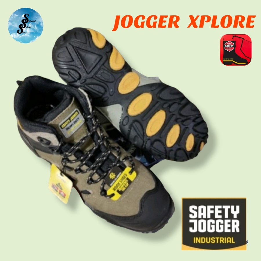 Jual Sepatu Safety JOGGER XPLORE BLACK S3 SRC HRO Shopee Indonesia