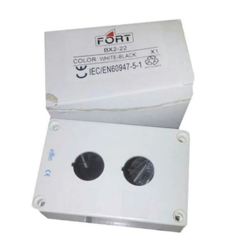 Jual Control Box Push Button 22 mm 2 Lubang BX2-22 | Shopee Indonesia