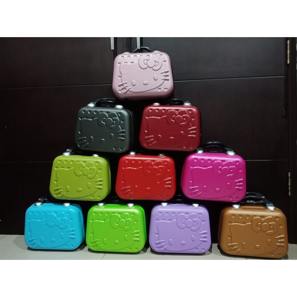Jual Koper Mini 12inch Hello kitty | Shopee Indonesia