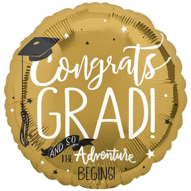 Jual BALON FOIL CONGRATS GRAD BULAT JUMBO | Shopee Indonesia