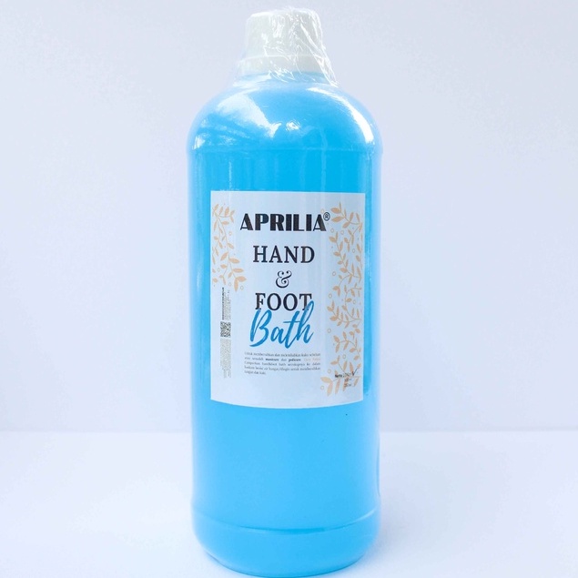Jual HAND & FOOT BATH MENTHOL APRILIA 1 LITER/ SABUN RENDAM MANICURE ...