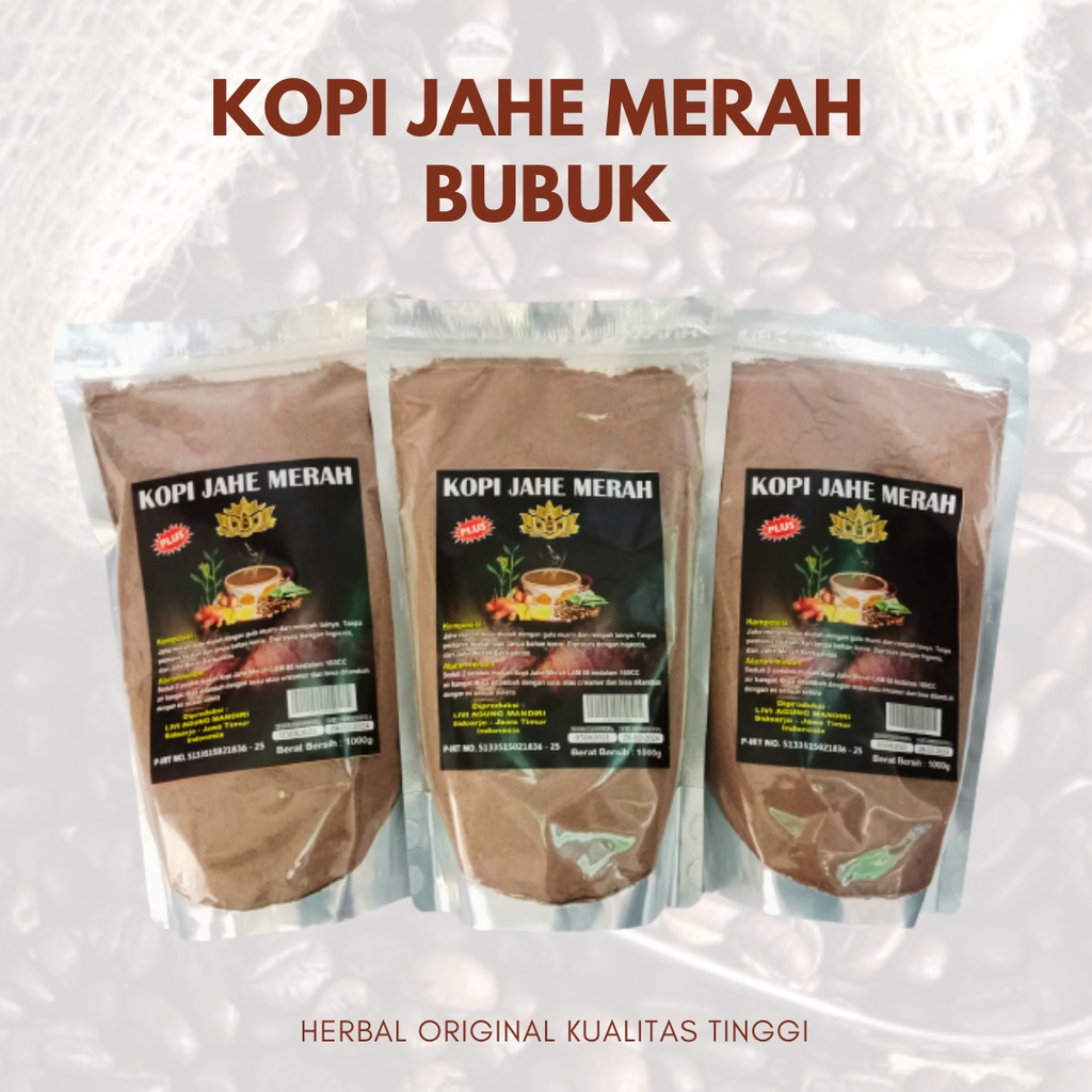 Jual kopi jahe instant kemasan 1kg Shopee Indonesia