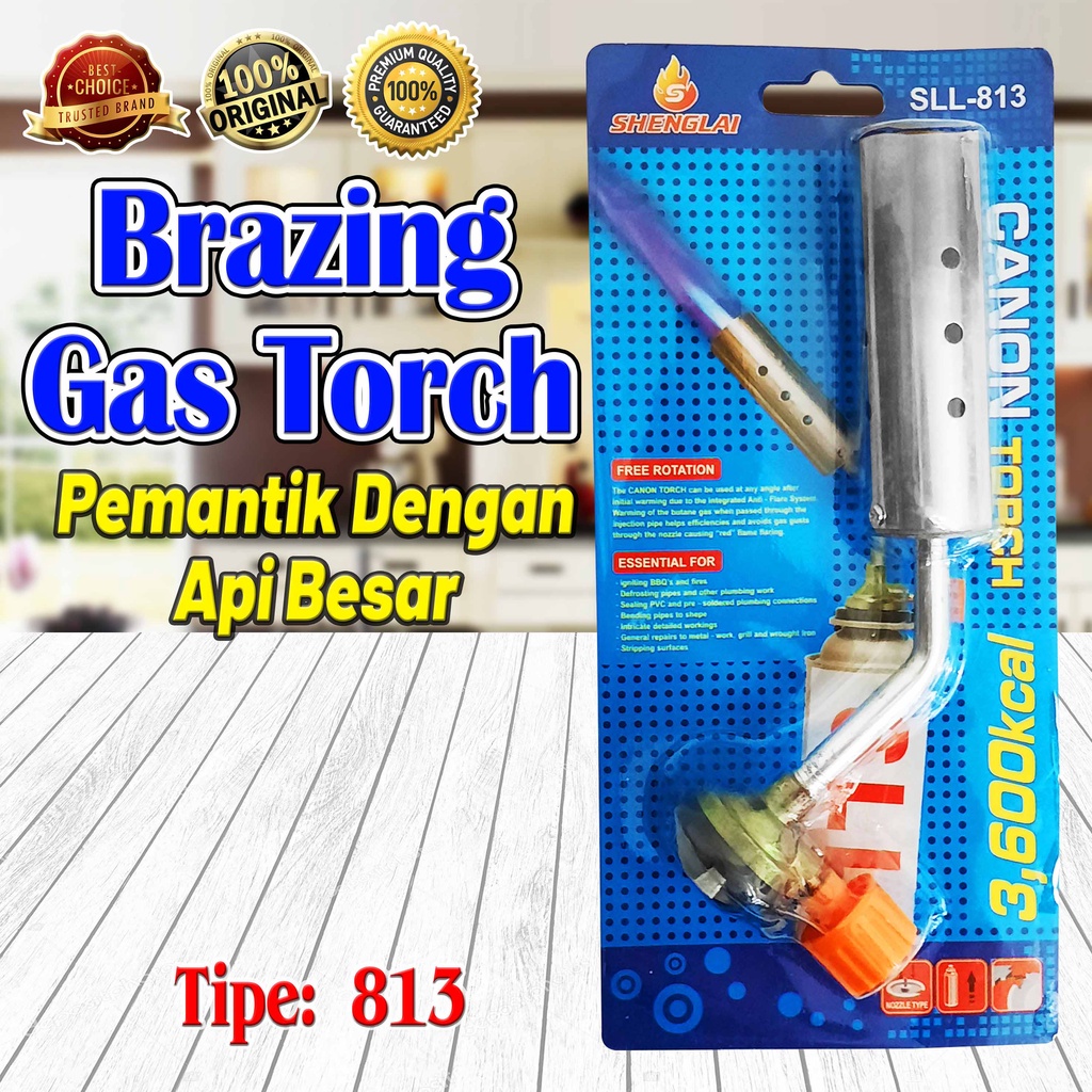 Jual Pemantik Api Las / Gas Torch / Blow Torch Api Lebar & Besar 813 ...
