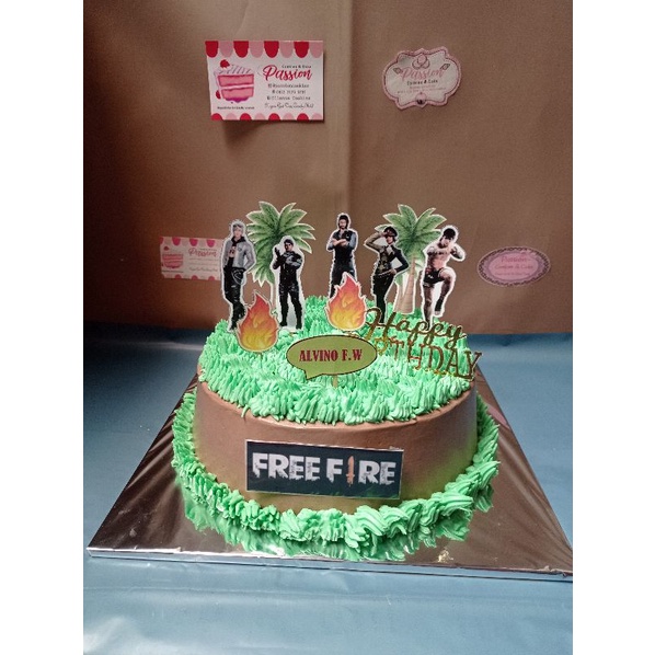 Jual Kue Ulang Tahun Tema Free Fire Shopee Indonesia
