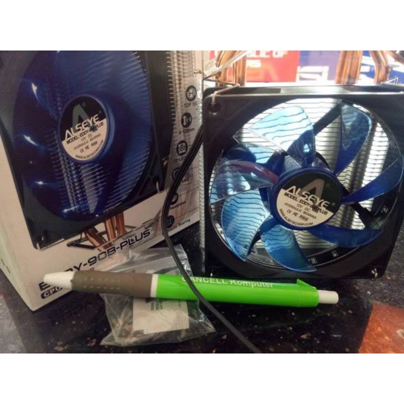 Jual CPU COOLER EDDY-90B PLUS - FAN PROCESSOR GAMING ALSEYE 90B PLUS ...