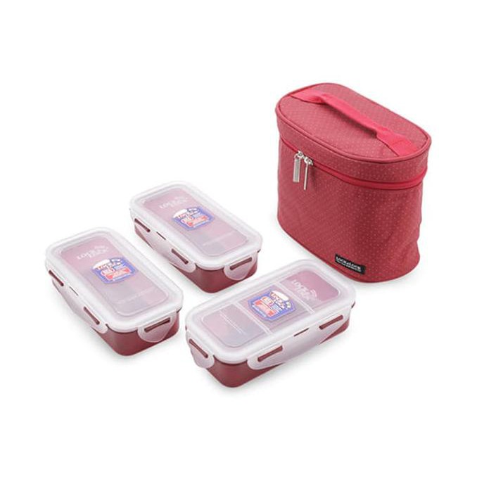 Jual Lock&Lock Lunch Box Set (Hpl754Dr) | Shopee Indonesia