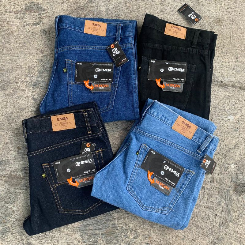 Jual Celana jeans pria termurah celana jeans emba celana jeans lois
