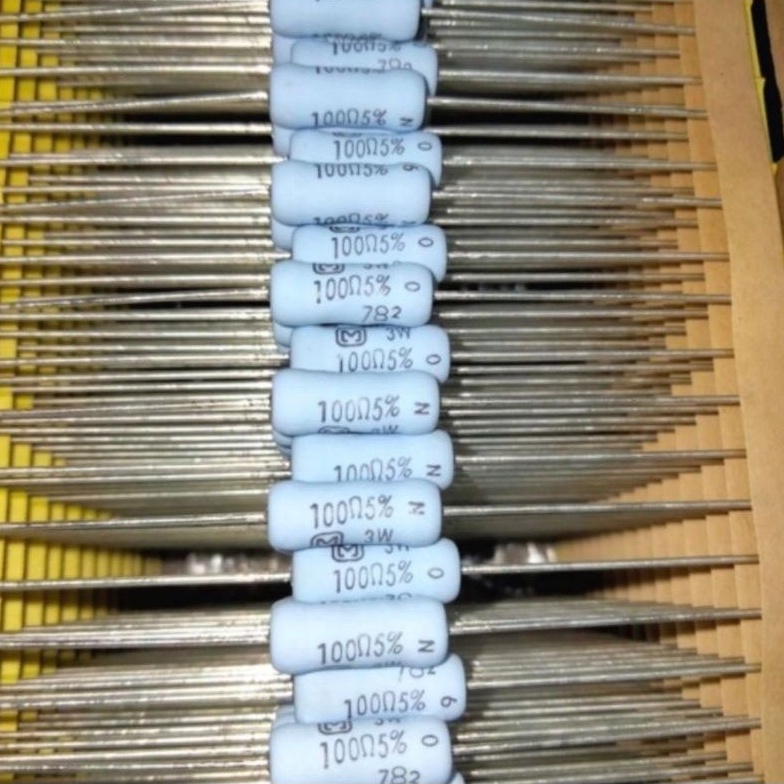 Jual Resistor 100 ohm 3 watt Panasonic - R 100ohm 3watt Panasonic ...