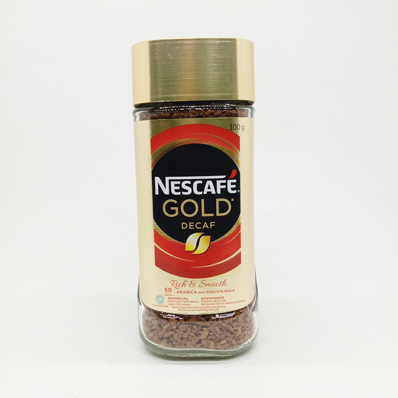 Jual Nescafe Gold Decaffeinated G Shopee Indonesia