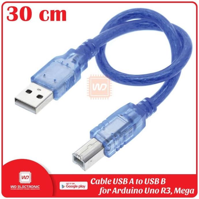 Jual KABEL ARDUINO UNO MEGA 30CM USB A TO USB B easywa53 | Shopee Indonesia