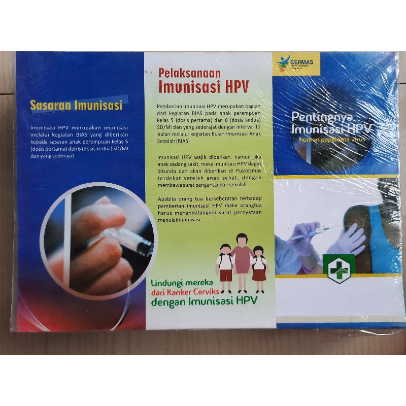 Jual Leaflet Pentingnya Imunisasi HPV | Shopee Indonesia