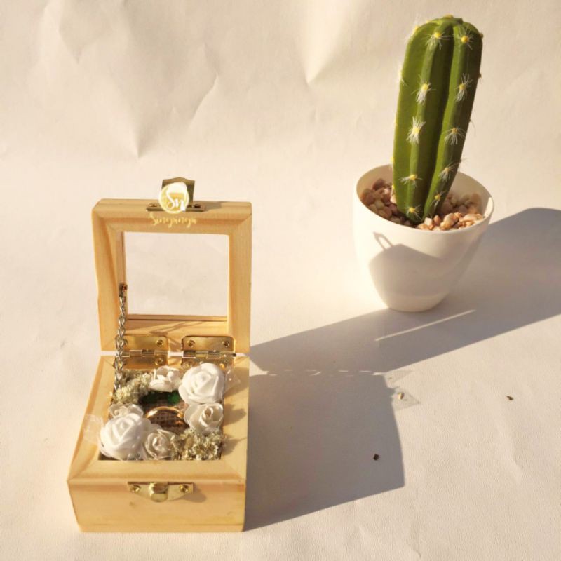 Jual RING BOX CAVAN | KOTAK CINCIN KAYU MINI | LAMARAN NIKAH WEDDING ...