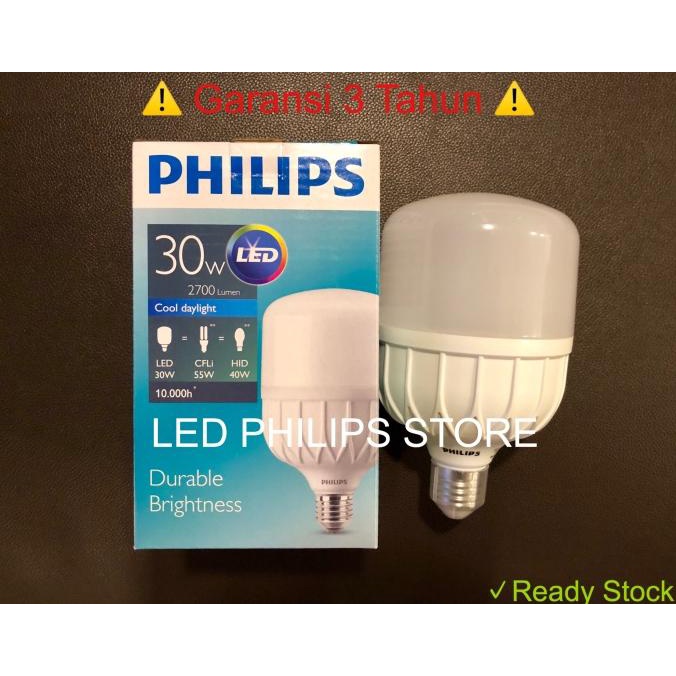 Jual Lampu LED Philips 30W 30Watt 30 W 30 Watt PUTIH (Pengganti 33W ...