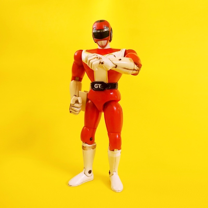 Jual Figur Kousoku Sentai Turboranger Red Turbo bootleg | Shopee Indonesia