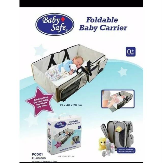 Jual BABY SAFE FOLDABLE BABY CARRIER Babysafe Foldable Baby carrier Shopee Indonesia