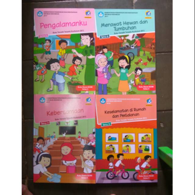 Jual Tematik SD Kelas 2 Tema 5 6 7 8 Kurtilas Diknas Revisi | Shopee ...