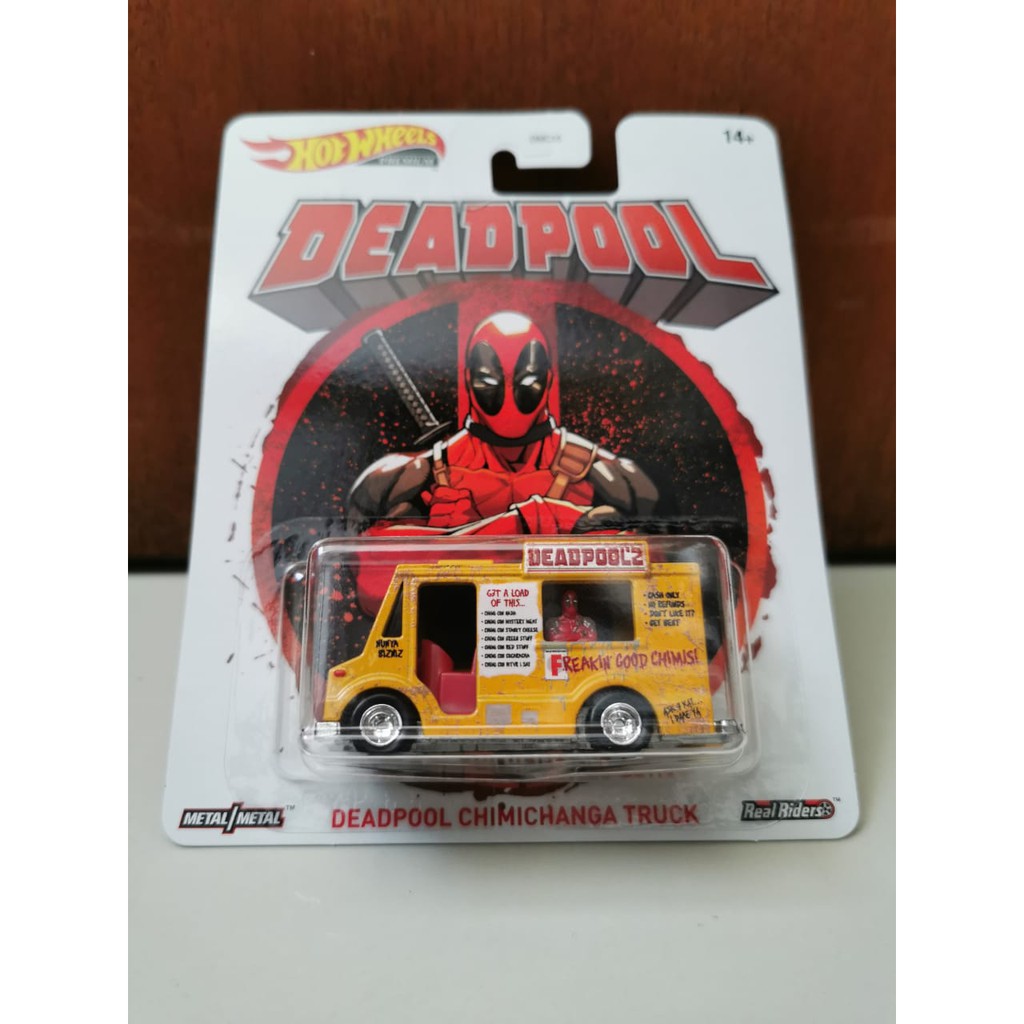Deadpool chimichanga hot wheels deals