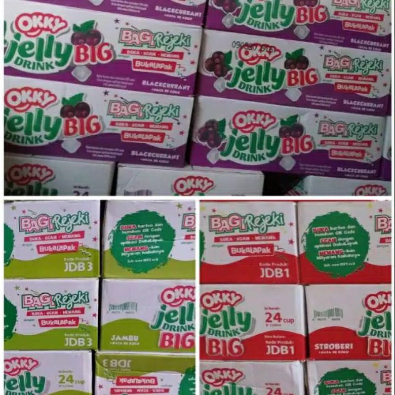 Jual Okky Jelly Drink Big 1 Dus24 Cup Shopee Indonesia 3040