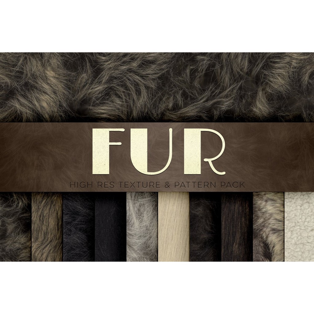 Jual ID5316 - Fur Texture Pattern Pack | Koleksi Pola Tekstur Bulu ...