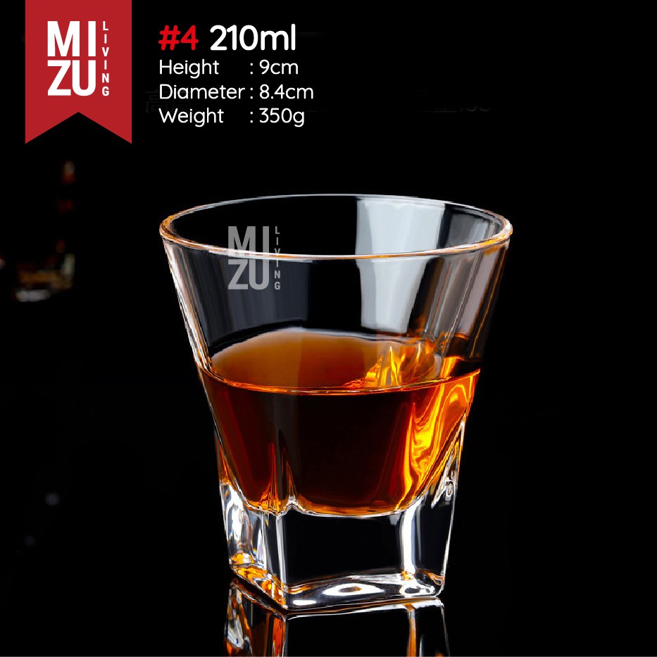 Jual Mizu Milano Whiskey Glass Gelas Kaca Whisky On The Rocks Gelas Air Minum Shopee Indonesia 3712