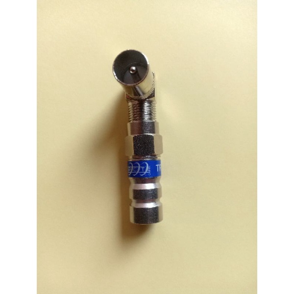 PCT-TRSF-6L FOXTEL APPROVED RG-6 F-TYPE COMPRESSION CONNECTORS 50 PER