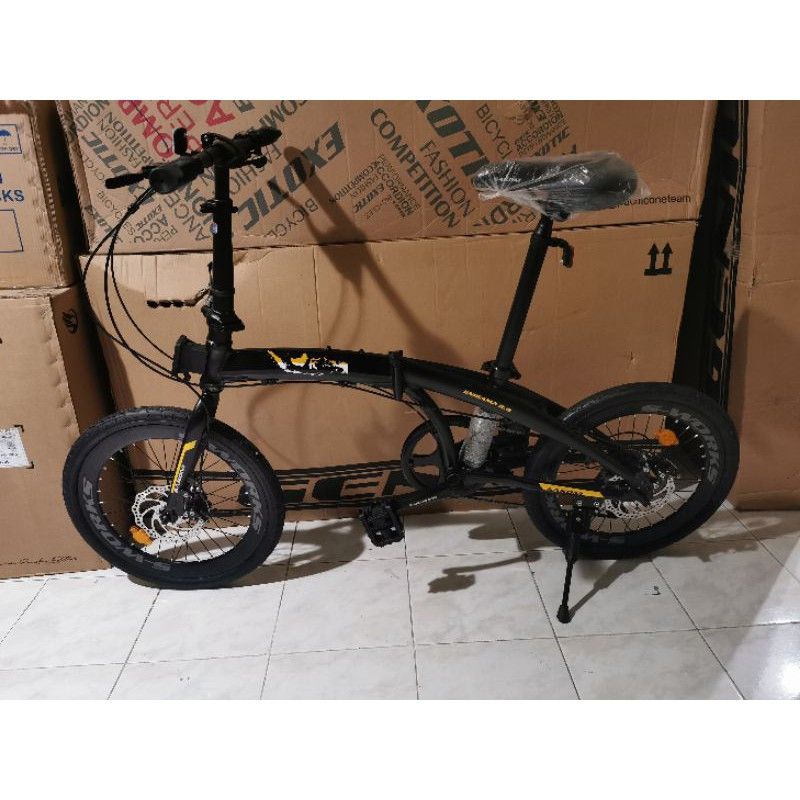 Jual Sepeda Lipat 16 Sakoni Enigama 8.8 Alloy 8 Speed Murah | Shopee ...