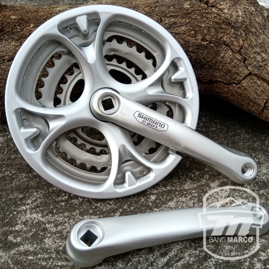 Jual Crank Shimano C 201 NOS Crank MTB Crank federal Crank 48t Shopee Indonesia