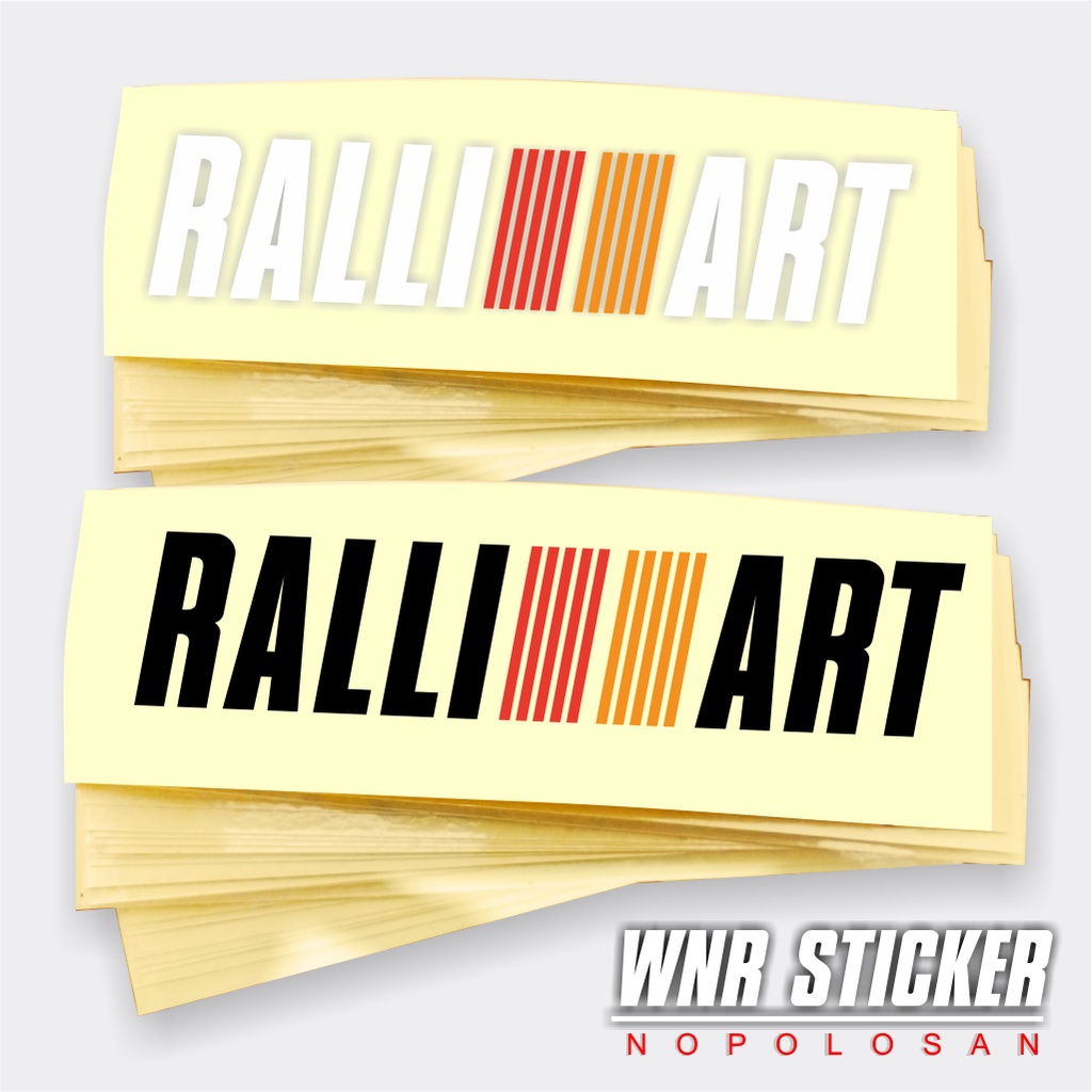 Jual Sticker cutting rally art ukuran 14 cm | Shopee Indonesia