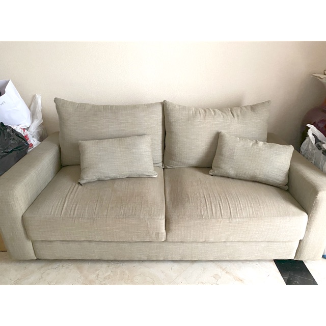 Jual Sofa scandinavian minimalis grey (good deal) Shopee Indonesia