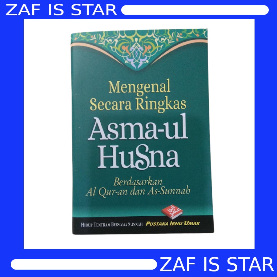 Jual Buku Saku Mengenal Secara Ringkas Asmaul Husna Shopee Indonesia 0931