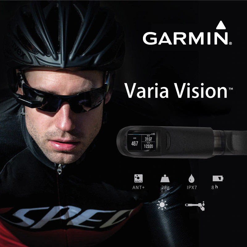 Garmin varia vision store display