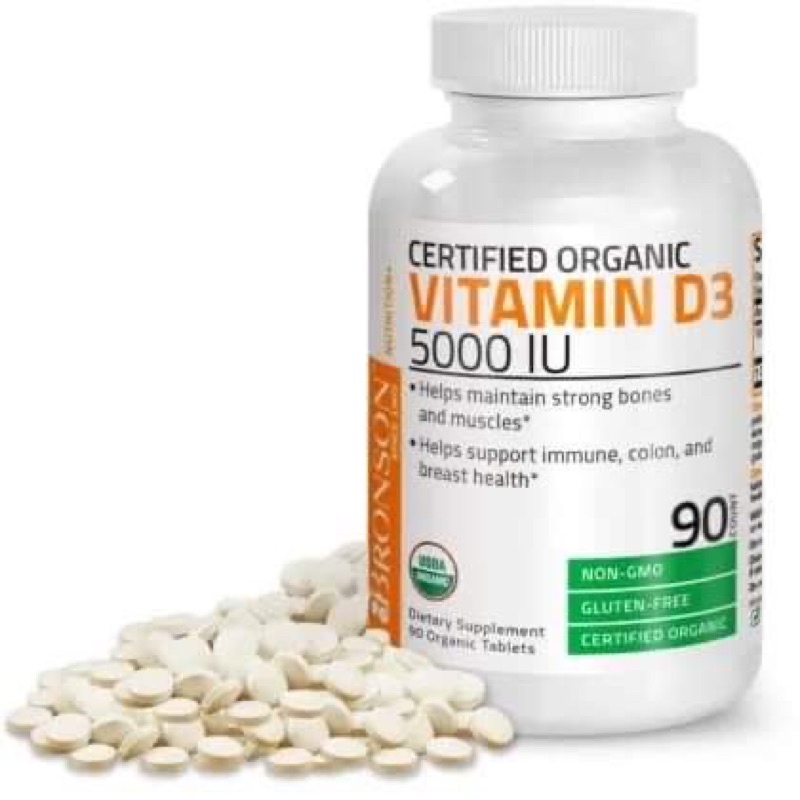 Jual PROMO!!! Bronson Vitamin D3 5000 IU Shopee Indonesia