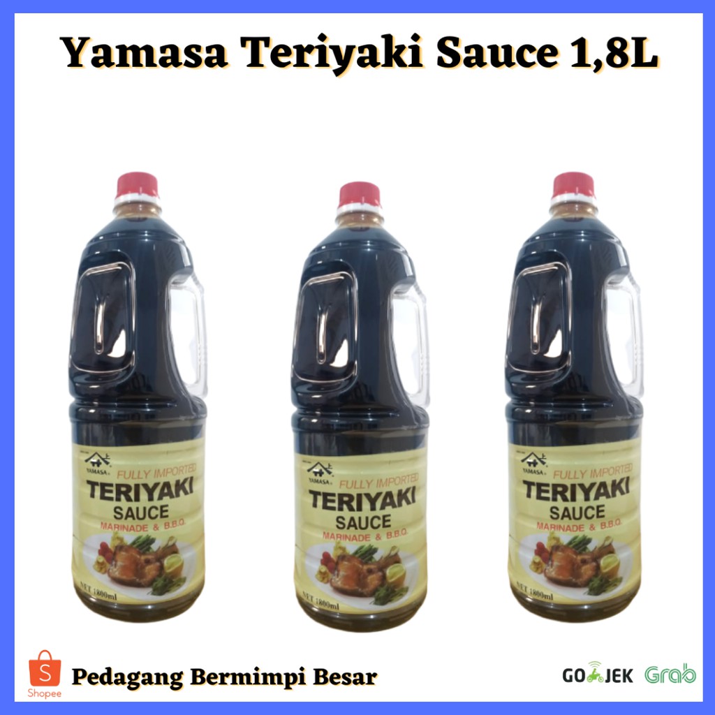 Jual Yamasa Teriyaki 1,8 L / Yamasa Teriyaki Sauce for Marinade 1,8L