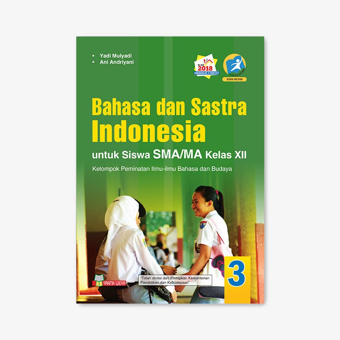 Jual Yrama Widya Buku Bahasa Dan Sastra Indonesia Untuk Siswa Sma Ma