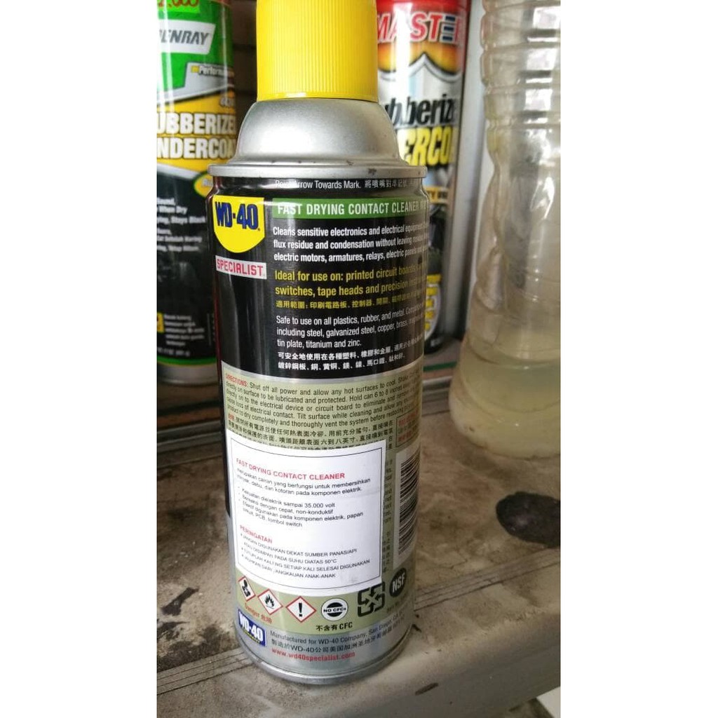 Jual Besar WD40 WD-40 Specialist contact cleaner fast drying 360ml ...